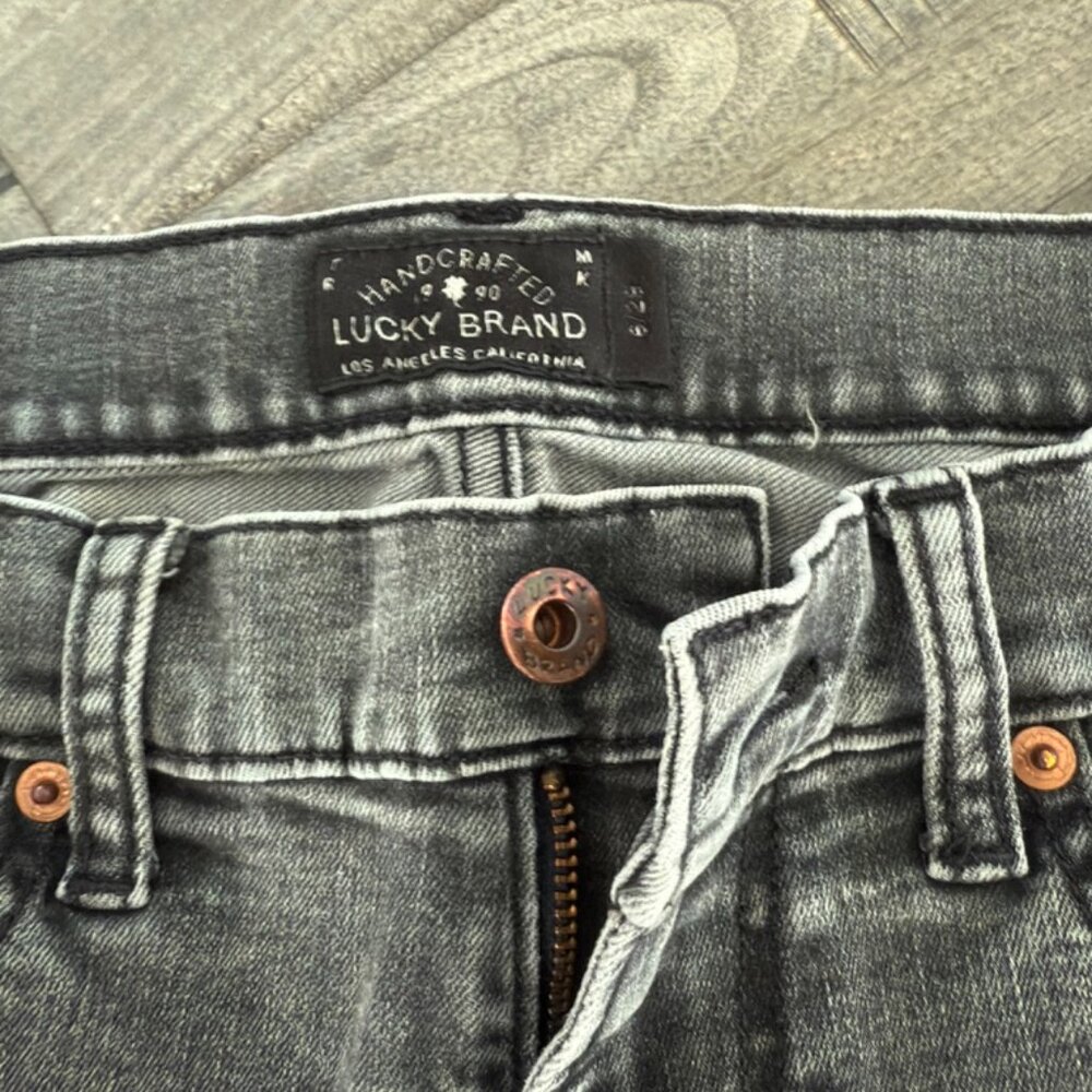 Handcrafted Lucky Brand 6/28 Washed Black